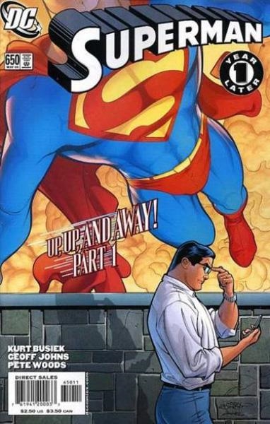 USA ADVENTURES OF SUPERMAN # 650 | 76194120003365011 | KURT BUSIEK - GEOFF JOHNS - PETE WOODS | Universal Cómics