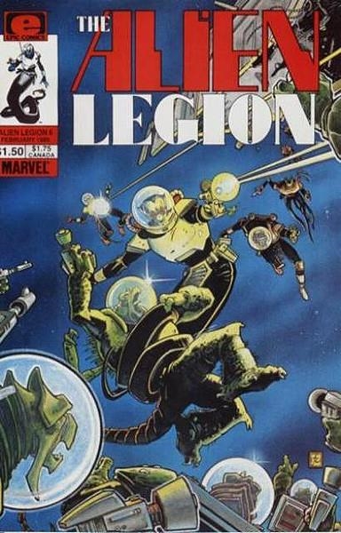 USA ALIEN LEGION # 06 | 117558 | ALAN ZELENETZ - FRANK CIROCCO - CARL POTTS | Universal Cómics