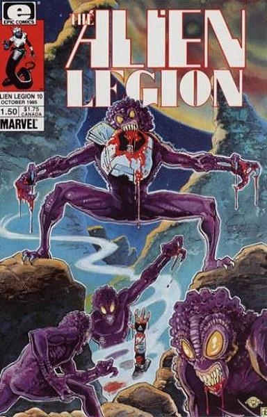 USA ALIEN LEGION # 10 | 117562 | ALAN ZELENETZ - FRANK CIROCCO - CARL POTTS | Universal Cómics