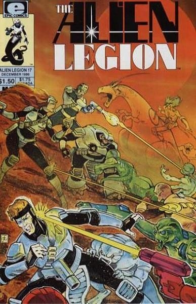 USA ALIEN LEGION # 17 | 117569 | ALAN ZELENETZ - FRANK CIROCCO - CARL POTTS | Universal Cómics