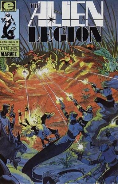 USA ALIEN LEGION # 18 | 117570 | ALAN ZELENETZ - FRANK CIROCCO - CARL POTTS | Universal Cómics