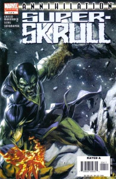 USA ANNIHILATION SUPER SKRULL # 04 | 75960605935500411 | JAVIER GRILLO - GREGORY TITUS - CHRIS SOTOMAYOR | Universal Cómics