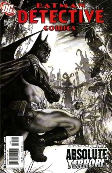 USA BATMAN DETECTIVE COMICS # 835 | 76194120019483511 | JOHN ROZUM - TOM MANDRAKE | Universal Cómics