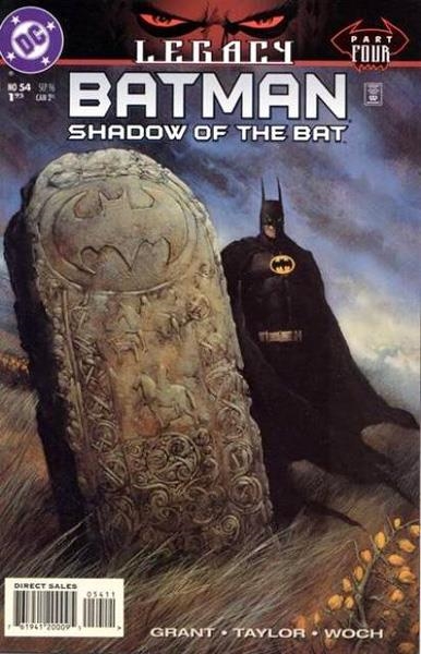 USA BATMAN SHADOW OF THE BAT # 54 | 76194120009505411 | ALAN GRANT - DAVE TAYLOR | Universal Cómics