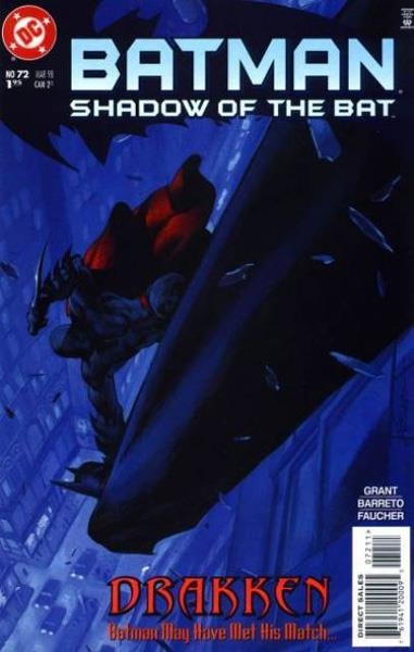 USA BATMAN SHADOW OF THE BAT # 72 | 76194120009507211 | ALAN GRANT - EDURADO BARRETO | Universal Cómics