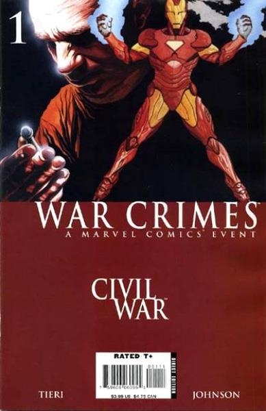 USA CIVIL WAR, WAR CRIMES | 75960606095500111 | FRANK TIERI - STAZ JOHNSON | Universal Cómics