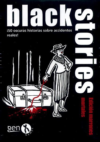 BLACK STORIES MARRONES MORTALES JUEGO DE CARTAS | 8437010181795 | HOLGER BOSCH - NICOLA BERGER | Universal Cómics