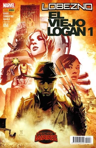 LOBEZNO VOL 5 # 056 SECRET WARS EL VIEJO LOGAN 1 | 977000544600400056 | BIRNA MICHAEL BENDIS - ANDREA SORRENTINO | Universal Cómics