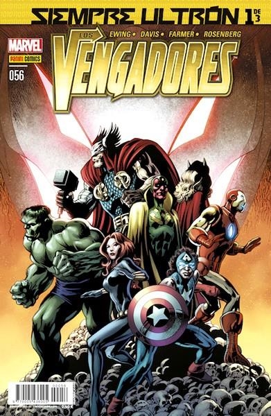 VENGADORES VOL 4 # 056 SIEMPRE ULTRON PARTE 1 | 977000543600500056 | AL EWING - ALAN DAVIS | Universal Cómics