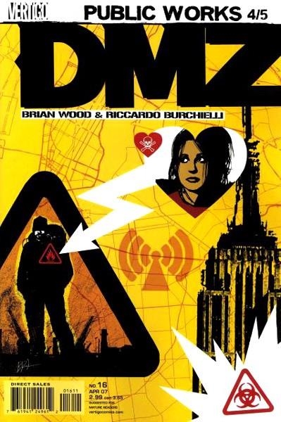 USA DMZ  # 16 | 76194124961201611 | BRIAN WOOD - RICARDO BURCHIELLI | Universal Cómics