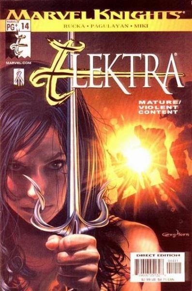 USA ELEKTRA VOLUME 2 # 14 | 75960605132801411 | GREG RUCKA - CARLO PAGULAYAN - DANNY MIKI | Universal Cómics