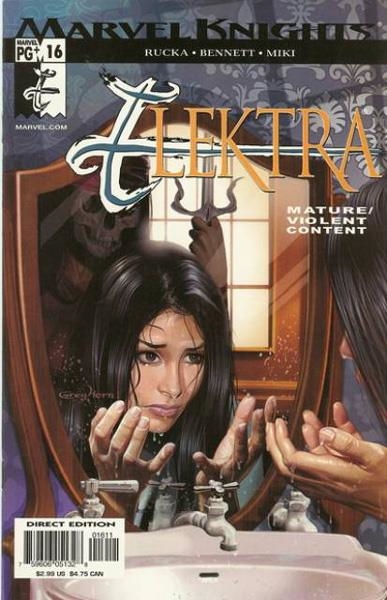 USA ELEKTRA VOLUME 2 # 16 | 75960605132801611 | GREG RUCKA - JOE BENNETT - DANNY MIKI | Universal Cómics