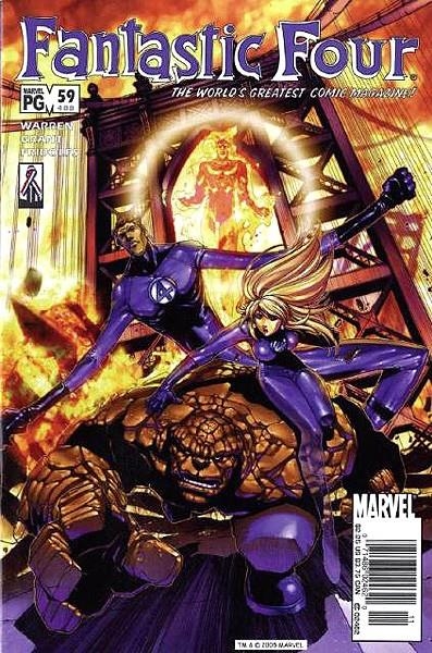 USA FANTASTIC FOUR VOLUME 3 # 059 | 75960604456605911 | ADAM WARREN - KERON GRANT - DEREK FRIDOLFS | Universal Cómics