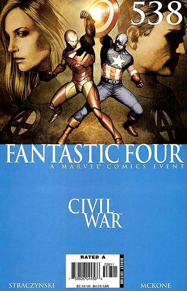 USA FANTASTIC FOUR VOLUME 1 # 538 | 75960604456653811 | JOE MICHAEL STRACZYNSKI - MIKE McKONNE | Universal Cómics