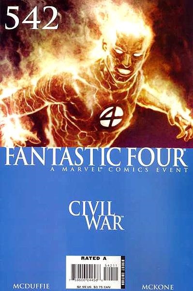 USA FANTASTIC FOUR VOLUME 1 # 542 | 75960604456654211 | JOE MICHAEL STRACZYNSKI - MIKE McKONNE | Universal Cómics