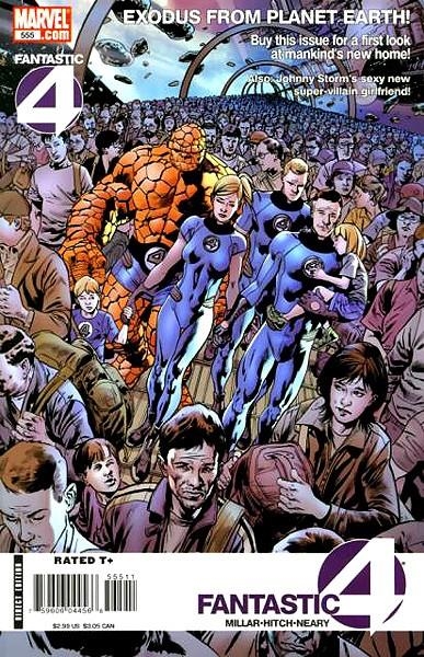 USA FANTASTIC FOUR VOLUME 1 # 555 | 75960604456655511 | MARK MILLAR - BRIAN HITCH - PAUL NEARY | Universal Cómics