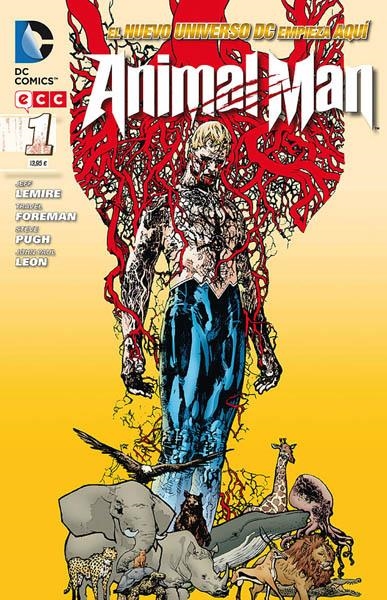 2aMA ANIMAL MAN TOMO # 01 | 2M121862 | JEFF LEMIRE - JOHN PAUL LEON - STEVE PUGH - TRAVEL FOREMAN | Universal Cómics