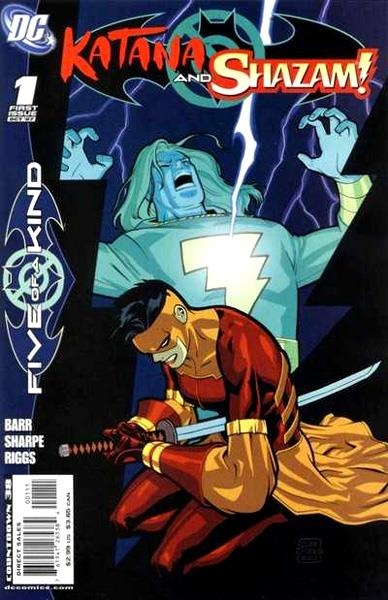 USA FIVE OF A KIND # 02 KATANA AND SHAZAM | 76194126538400111 | MIKE W. BARR - JOHN SHARPE | Universal Cómics