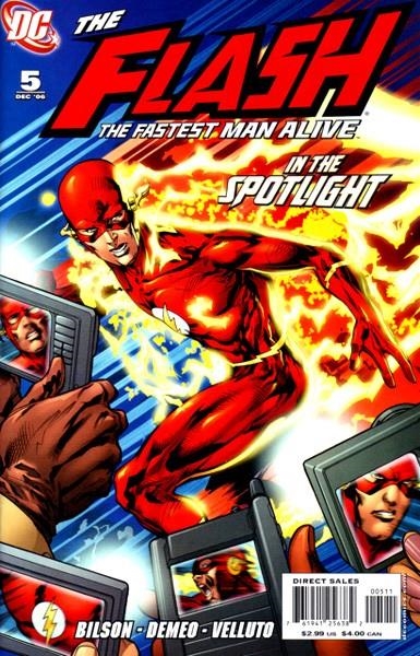 USA FLASH, THE FASTEST MAN ALIVE # 05 | 76194125638200511 | DANNY BILSON - PAUL DEMEO | Universal Cómics