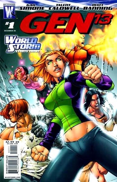 USA GEN 13 VOLUME 4 # 01 | 76194125538500111 | GAIL SIMONE - TALENT CALDWELL - MATT BANNING | Universal Cómics