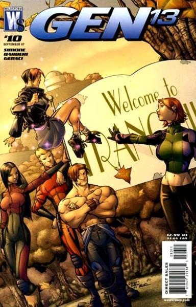 USA GEN 13 VOLUME 4 # 10 | 76194125538501011 | GAIL SIMONE - CARLO BARBERI - DREW GERACI | Universal Cómics