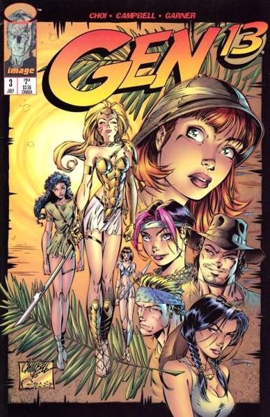 USA GEN 13 VOLUME 1 # 03 | 122290 | BRANDON CHOI - SCOTT CAMPBELL | Universal Cómics