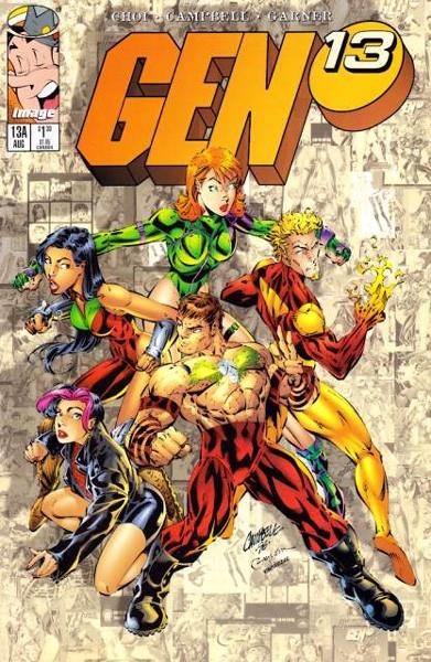 USA GEN 13 VOLUME 1 # 13 A | 122296 | BRANDON CHOI - SCOTT CAMPBELL | Universal Cómics