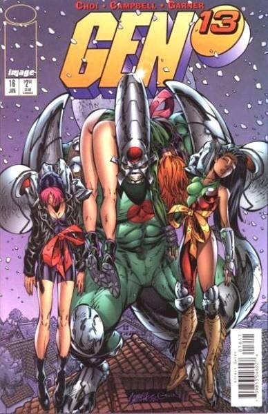 USA GEN 13 VOLUME 1 # 16 | 70985304602801611 | BRANDON CHOI - SCOTT CAMPBELL | Universal Cómics