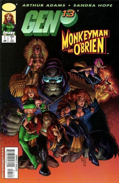 USA GEN 13 MONKEYMAN AND O´BRIEN # 01 | 70985304601100121 | ARTHUR ADAMS - SANDRA HOPE | Universal Cómics