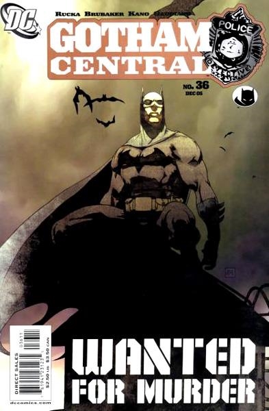 USA GOTHAM CENTRAL # 36 | 76194123123503611 | ED BRUBAKER - GREG RUCKA - KANO - STEFANO GAUDIANO | Universal Cómics