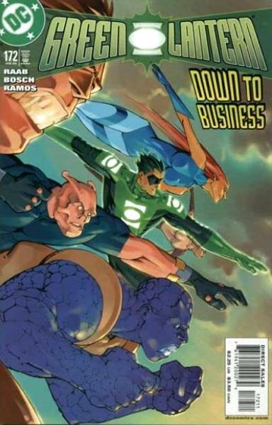 USA GREEN LANTERN VOLUME 3 # 172 | 76194120027917211 | BEN RAAB - JAMES BOSCH - RODNEY RAMOS | Universal Cómics