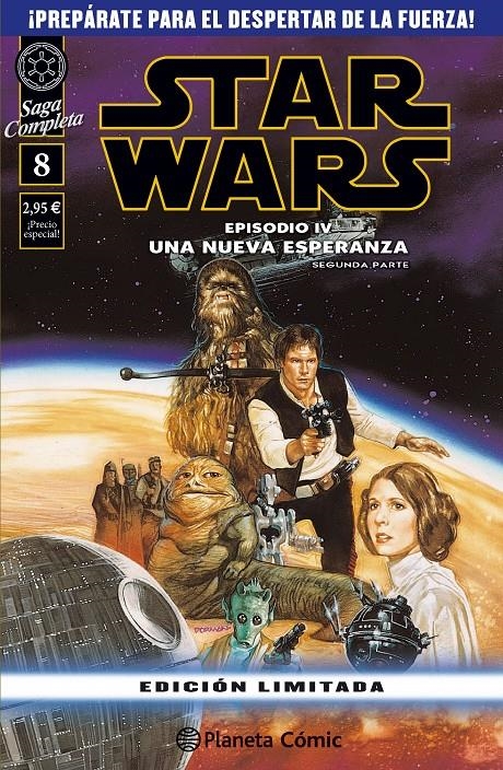 STAR WARS SAGA COMPLETA # 08 EPISODIO IV PARTE 2 | 9788416401819 | BRUCE JONES - EDUARDO BARRETO