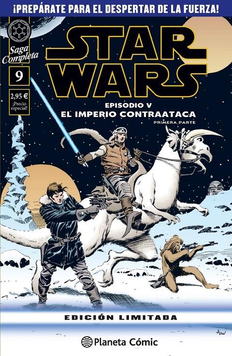 STAR WARS SAGA COMPLETA # 09 EPISODIO V PARTE 1 | 9788416401826 | ARCHIE GOODWIN - AL WILLIAMSON - CARLOS GARZON