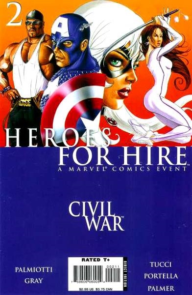 USA HEROES FOR HIRE # 02 | 75960606005400211 | JUSTIN GRAY - BILLY TUCCI - JIMMY PALMIOTTI - TOM PALMER | Universal Cómics