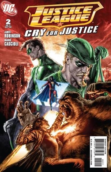 USA JUSTICE LEAGUE CRY FOR JUSTICE # 02 | 76194127197200211 | JAMES ROBINSON- MAURO CASCIOLI | Universal Cómics