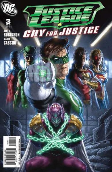 USA JUSTICE LEAGUE CRY FOR JUSTICE # 03 | 76194127197200311 | JAMES ROBINSON- MAURO CASCIOLI | Universal Cómics