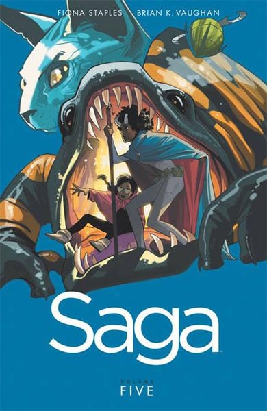 USA SAGA VOLUME 05 TP | 978163215438551499 | BRIAN K. VAUGHAN - FIONA STAPLES | Universal Cómics