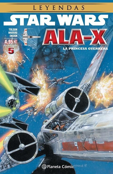 STAR WARS ALA-X # 05 LA PRINCESA GUERRERA | 9788416693047 | SCOTT TOLSON - JOHN NADEAU - JORDI ENSING | Universal Cómics