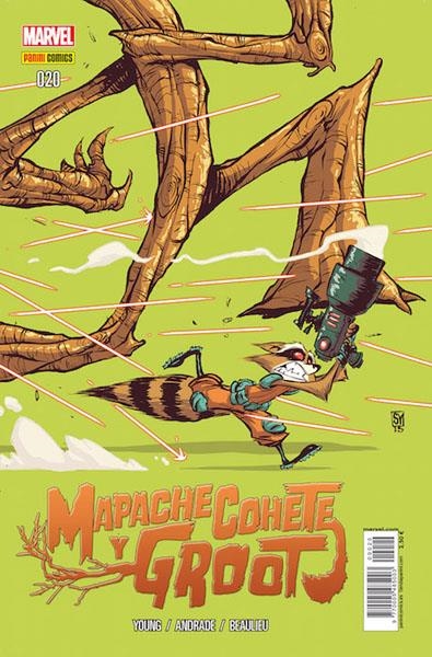 MAPACHE COHETE # 20 MAPACHE COHETE Y GROOT 3 | 977000548500300020 | JEFF LOVENESS - FILIPE ANDRADE | Universal Cómics