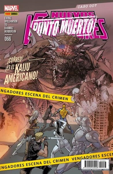 NUEVOS VENGADORES VOL 2 # 66 PUNTO MUERTO | 977000543900600066 | AL EWING - MARCUS TO - JOSH WILLIAMSON - MIKE HENDERSON | Universal Cómics