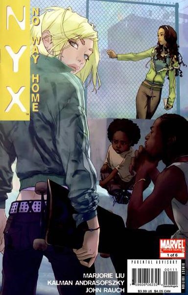 USA NYX # 01 | 75960606232400111 | MARJORIE LIU - KALMAN ANDRASOFSZKY - JOHN RAUCH | Universal Cómics